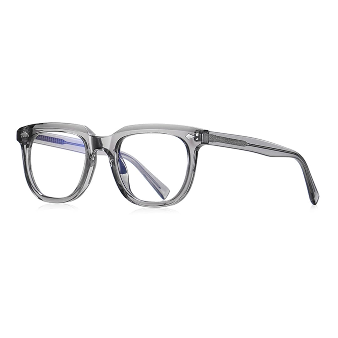 Montatura per occhiali da uomo con lenti trasparenti e occhiali da donna con luce blu Tr90 Retro
