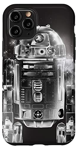 スター・ウォーズ R2-D2 レトロギャラクシーブラック スマホケース iPhone 11 Pro 用