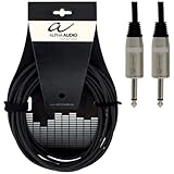 1 m Alpha Audio 190620 Pro Line Lautsprecherkabel (1 m, Monoklinke auf Monoklinke)
