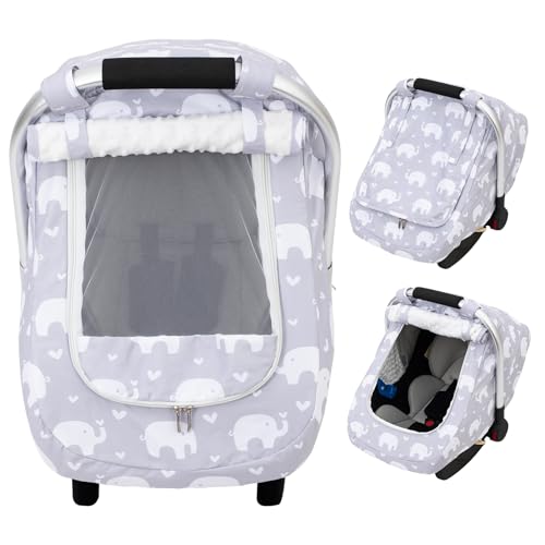 Baby Car Seat Cover Mink