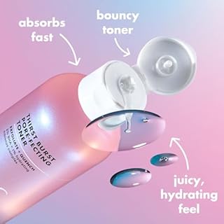 e.l.f. Thirst Burst Pore-fecting Toner, Hydrating & Exfoliating for Face, Smooths, Plumps & Minimizes Pores, Infused with Salicylic Acid, Vegan & Cruelty-Free