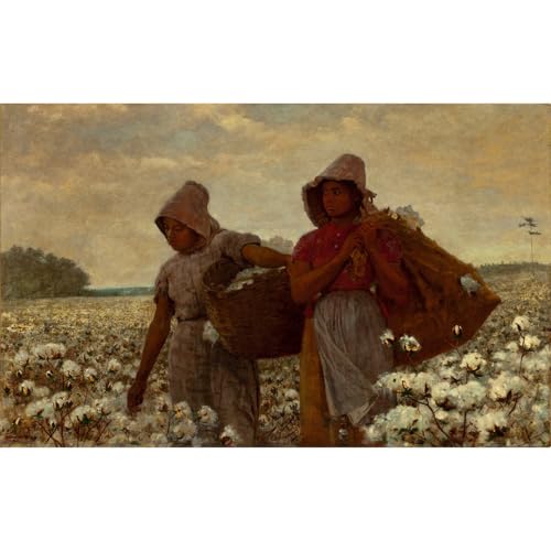Tableau impression giclée Homer The Cotton Pickers grand format