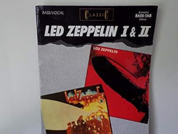 Unknown Binding Led Zeppelin I & II [Bass/Vocal Songbook] Book