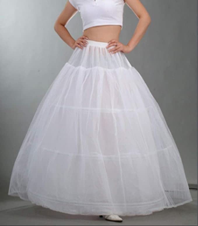 Crinoline Petticoat for Long Girl Dress2