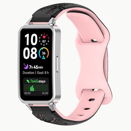 Miomg �o���h HUAWEI Band 10 Aluminum Edition/10/9/8 �Ή� �����x���g �V���R���� �X�|�[�c�ւ��x���g �_�炩�� �y�� 2�F�Ԃ̒����o���h Huawei Band 10/10 Aluminum Edition/9