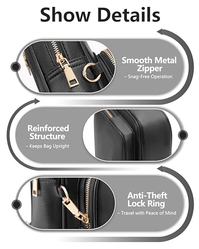 Image of Anti Theft Crossbody Bags for Women,RFID Sling Bag Travel Purse