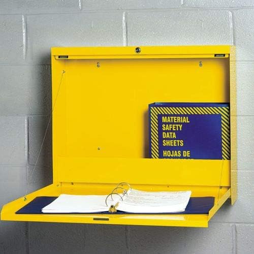 Datum Storage WW-301 MSDS Center Non-Locking Wall Write Mounted Desk