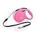 Price comparison product image flexi New Classic Retractable Lead Cord, Medium, 8 m, Pink