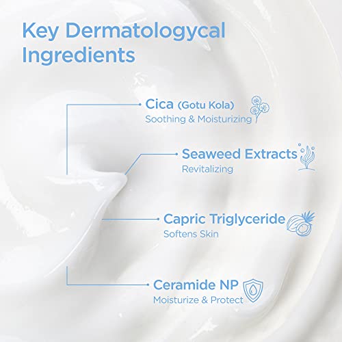 Someblossom Body Lotion Paraben-Free Unscented For Dry Skin With Cica, Hypoallergenic Korean Skincare Clean Beauty 17 Fl Oz Moi Hands & Body #TOP2