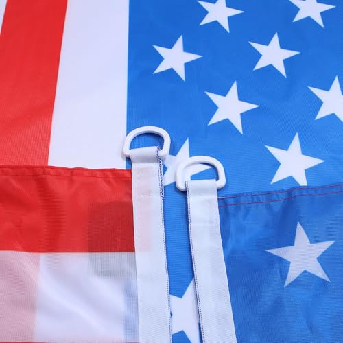 Drapeau américain résistant au vent extérieur mailles bloquées 170g