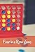 Four in a Row game: fun activity book for all ages - quality family time - educational game for everyone - fight boredom - take it anywhere (6"x9")