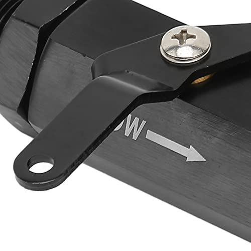 Clapet anti-retour AN8 contre le reflux de carburant en aluminium haute résistance avec poignée