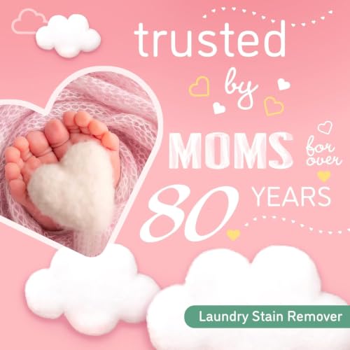 Dreft Stain Remover for Baby Clothes and Hypoallergenic Baby Stain Remover Spray Plus Travel Size Stain Treate