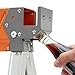 BORA Workhorse Saw horses 2 pack Folding Heavy Duty Metal Sawhorse with 2x4 Bracket Built in Bottle Opener Professional Saw Horse for Woodworking Carpenters Contractors PM-3350T