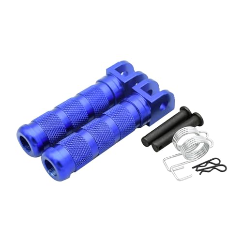 Motorcycle Pedal Floor Boards Rests Pedals CB250R CB300R CB400R CB500R CBR600RR CBR1000RR CB1000R(Blue)