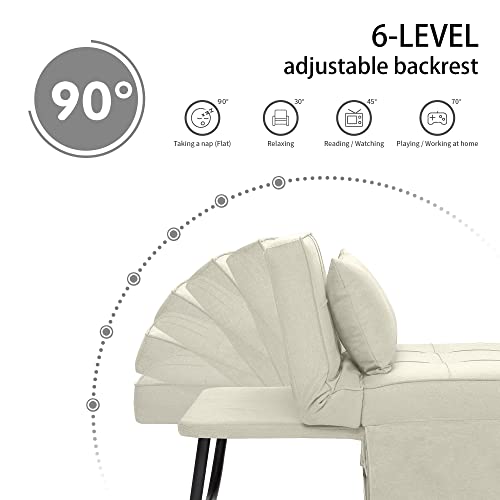 Mejores precios y opiniones de Sofa cama blanco los más solicitados. 27 Imagen adicional