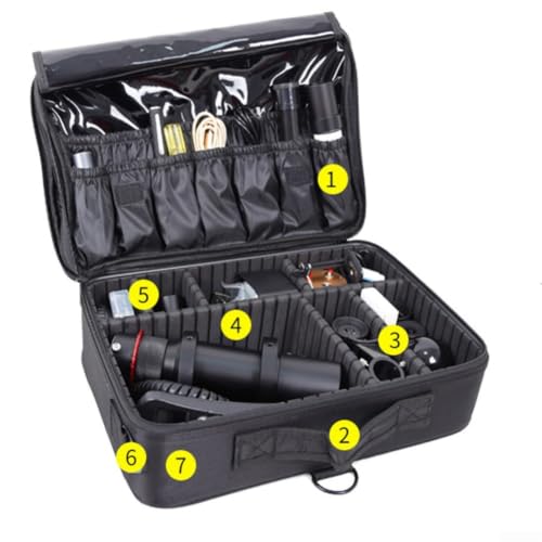 Bolsa de telescopio grande con separadores para accesorios ópticos 2