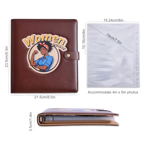 Álbum de fotos de piel para recuerdos de viajes y diario de fotos 3