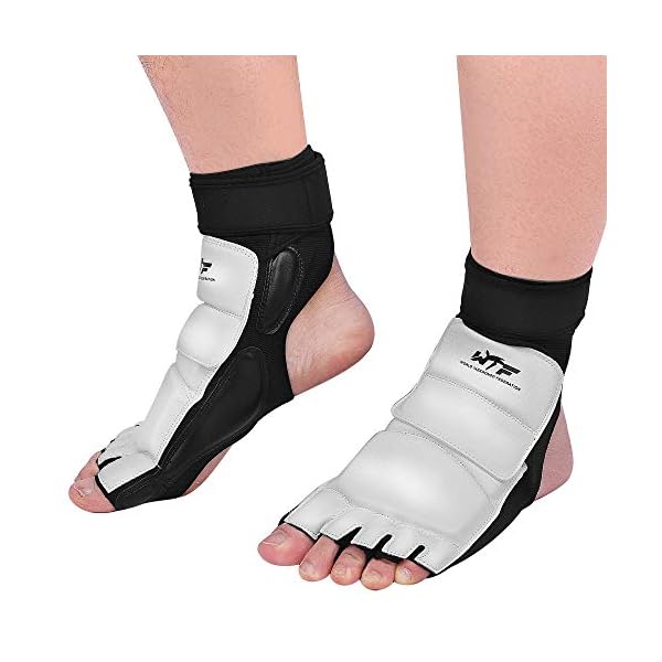 Taekwondo-Foot-Protector-Gear-Ankle-Brace-Support-Pad-Feet-Guard-for-MMA-UFC-Martial-Arts-Fight-Training-Sparring-Kung-Fu-KickboxingTae-Kwon-Do-Feet-Protective-TKD-Foot-Gear-for-Men-Women-Kids Taekwondo Foot Protector Gear, Ankle Brace Support Pad Feet Guard for MMA UFC Martial Arts Fight Training Sparring Kung Fu Kickboxing,Tae Kwon Do Feet Protective TKD Foot Gear for Men Women Kids