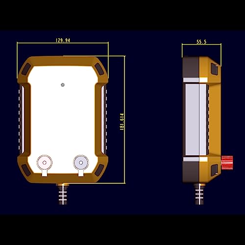 FenceMate 12V Weidezaungerät 0,5J Output für 2 bis 10 km, niedrige Impedanz Spitzenspannung 10kV für Geflügel, Vieh, Hobbytiere, Haustiere, Steuergerät zum Schutz von Gärten und Grundstücken
