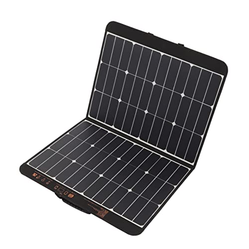Aoveew Cargador de panel solar plegable, cargador de teléfono solar portátil, kit de panel solar para todos tus dispositivos