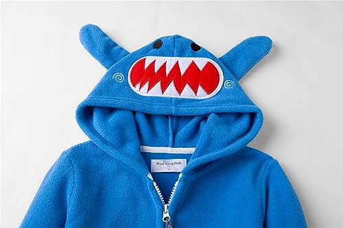 Image of Mud Kingdom Fleece Hoodies Jacket for Boys Girls Full Zipper Long Sleeve Happy Halloween