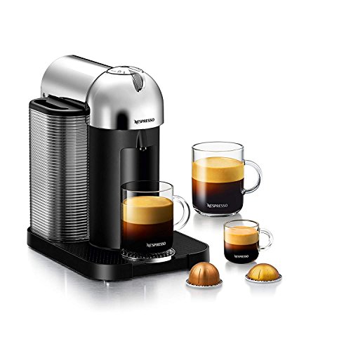 Nespresso Vertuo Coffee and Espresso Maker by Breville, Chrome
