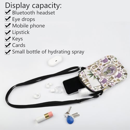 Long-Haired Princess Inspire Crossbody Bag Magical Sun Quote Messenger Bag Fairy Tale Gift Princess Fans Gift 6