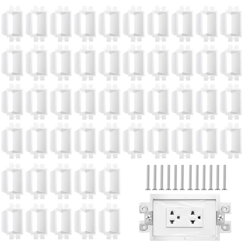 Rallonges de boîte électrique isolantes yeesport ajustement parfait interrupteur mural