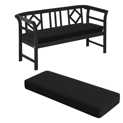 Coussin de banc lavable de jardin 30x30 cm antidérapant pour balancelle