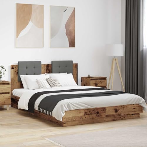 Fecpoo WGYHOME: Estructura de cama con cabecero