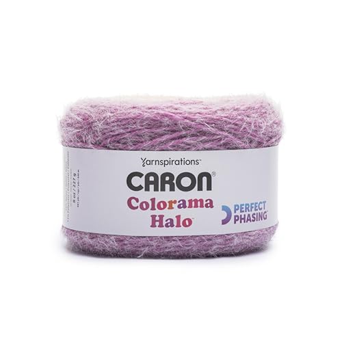 Image of Caron Colorama Halo Cake Magenta & Mandarin Yarn - 2 Pack of 8oz /226.79g - 71% Acrylic,18% Nylon,11% Polyester - #5 Bulky - 60 Yards for Knitting, Crocheting & Crafts