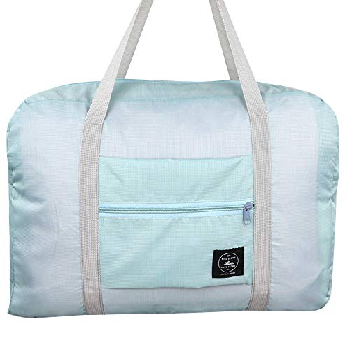 BESDAY Sac de Voyage Sac Pliable Sac imperméable Pliant pour Camping Randonnée Voyage Sac de Sport Gym Résistant à l'eau Tissu Oxford Cover