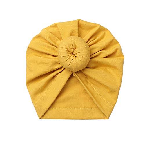 Image of YiZYiF Newborn Baby Turban Soft Rabbit Ears Hospital Hat 3Pack