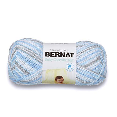 Image of Bernat Baby Coordinates Ombre Yarn, 4.25 oz, Dove Boy, 1 Ball