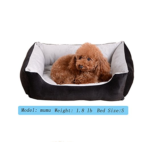 Lit pour chat ou chien YZCIS en microfibre renforcée lavable