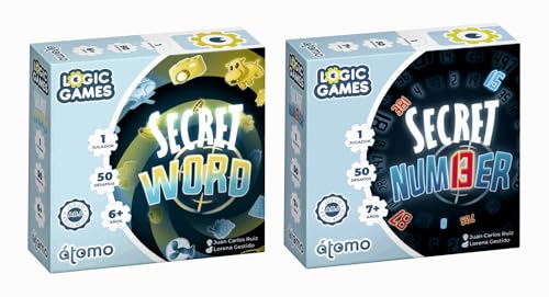 Secret Number + Secret Word - Pack Juegos de Mesa Educativos y