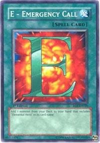 Yu-Gi-Oh! - E - Llamada de emergencia (EOJ-EN039) - Enemigo de la Justicia - 1ª Edición - Común