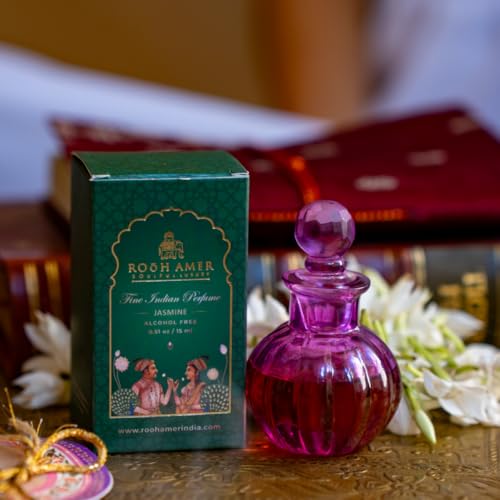 Image of Jasmine Attar - Alcohol-Free Natural Perfume for Men & Women | Long-Lasting Indian Jasmine Fragrance | Daily Use & Travel-Friendly Perfume Oil | Ideal Gift | 15ml