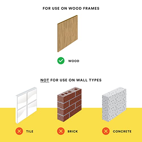 Ook 535916 Readyscrew D-Ring Mirror And Picture Hangers, Steel, Zinc Plated, 25Lbs (14 Set) #TOP3