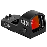 C+H Direct Mount Micro Red Dot Sight for Pistol | Compatible with H&K Optics Ready Handguns| Shake Awake Multi-Reticle Red Dot Reflex Sight for Pistol