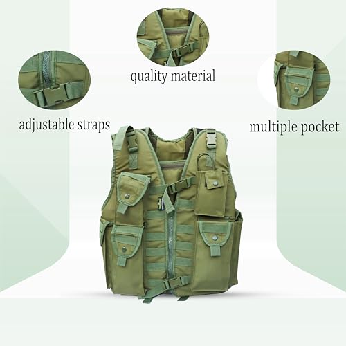 Image of Azad tactical vest for ary with stuff oragnizer and poches