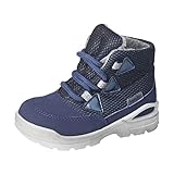 RICOSTA Baby Mädchen Lauflernschuhe Emil,Kinder Boots,WMS:Weit,lose Einlage,Sympatex,waschbar,Lammwolle,warm,gefüttert,Nautic (170),23 EU