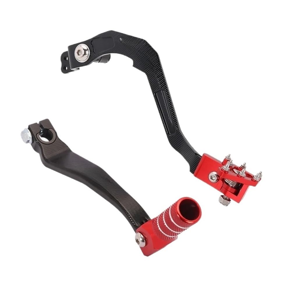 Etfildsbu Set Motorbike Gear Bar Lever Rear Foot Pegs Rests Brake Shift Shifter Lever Pedal For Crf250l Crf250m 2013-2020 For Crf250 For Rally 2017-2020 Cnc