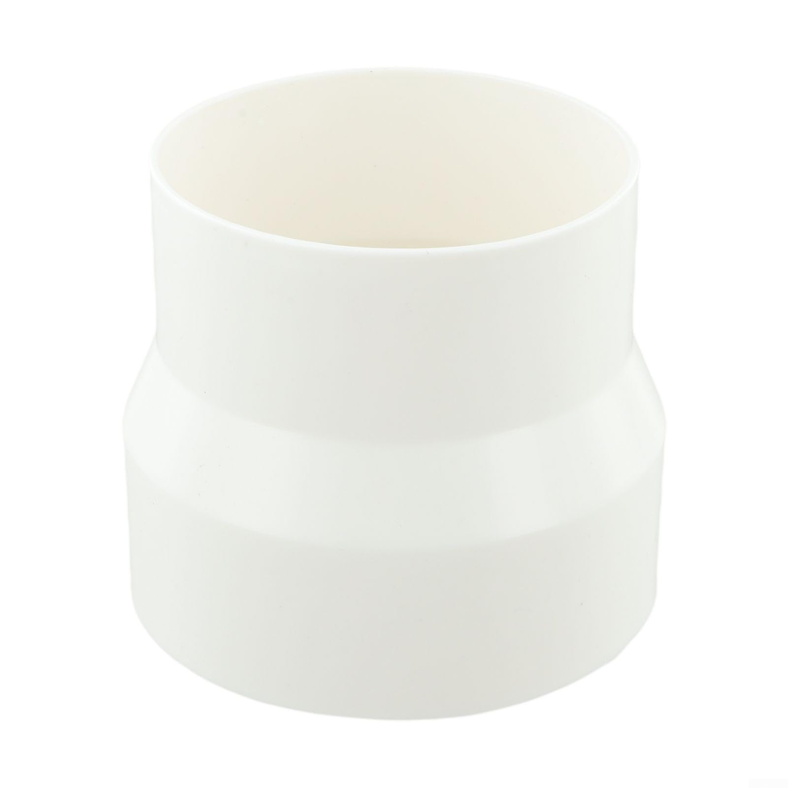 Dolvitrny Plastic Range Hood Duct Reducer Adapter 110mm to 100mm for Kitchen Ventilation System, Cooker Hood Exhaust Pipe Connector, Ducting Conversion Fitting