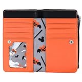 Loungefly Disney Myszka Miki i Minnie, nadruk na Halloween z klapą