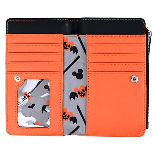 Loungefly Disney Mickey and Minnie Mouse All Over Print Halloween Flap Wallet4