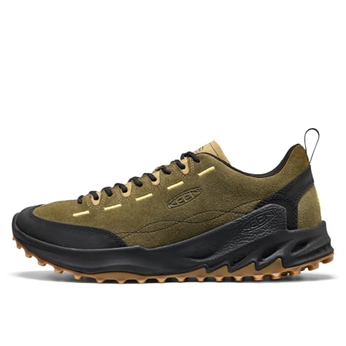 Image of KEEN Men's Jasper Zionic Durable Tread Suede Climbing Approach Style Hiking Shoes