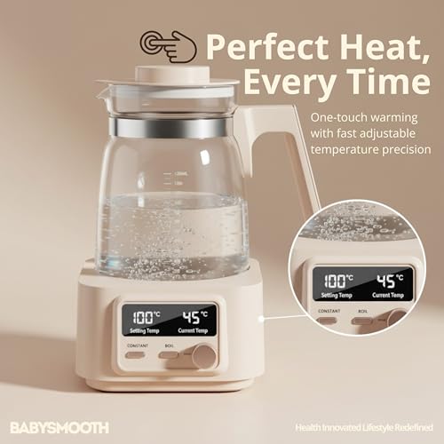 Tetera eléctrica Babysmooth Smart Kettle Pro 1.3L digital miniatura 5