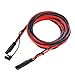 20FT SAE Extension Cable 10AWG SAE to SAE Quick Disconnect Wire Solar Panel Extension Cable with SAE Polarity Reverse Adapter for Automotive RV Battery Tender Motorcycle Cars Tractor(6m (20FT)